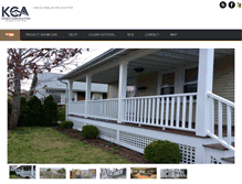 Tablet Screenshot of katesconstruction.com